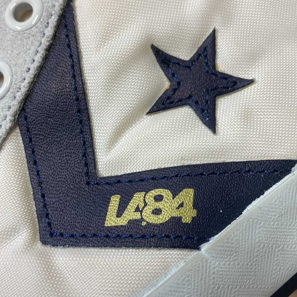 80s 1984 Converse Olympics LA High Tops 6 Michael Jordan NWT - Picture 9 of 16